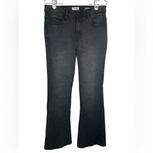 Kensie Jeans High Rise Flare Black Jeans Women’s 8/29